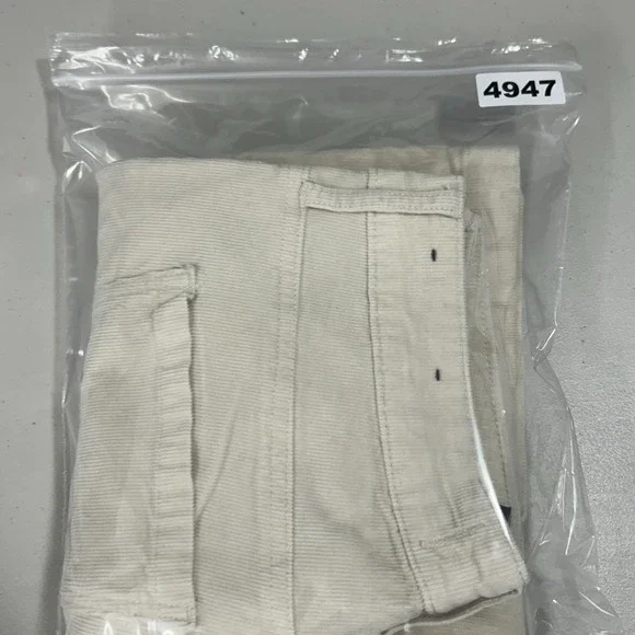 Hollister Flare Corduroy Pants Women Size 29x30 High Rise Beige Casual Boho - Picture 9 of 9